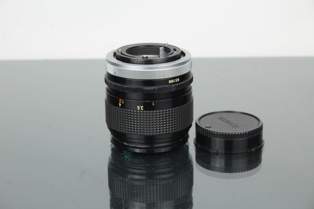 Canon FD 100mm 1:2.8 S.S.C. lens (FD mount) - Dutch|Thrift