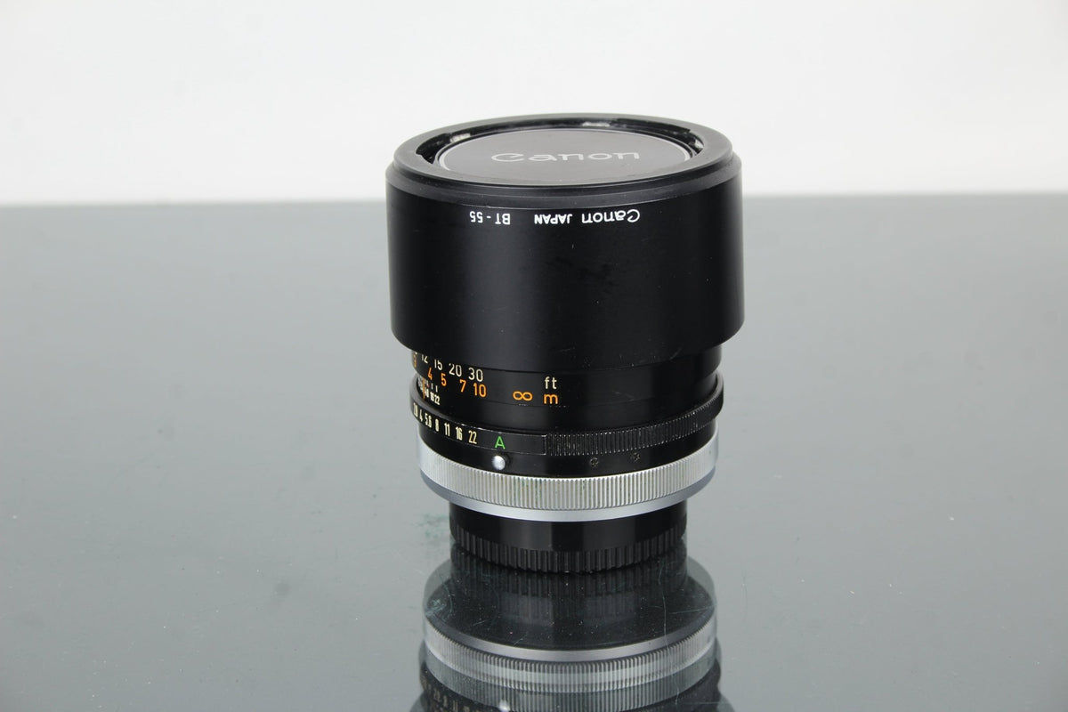 Canon FD 100mm 1:2.8 S.S.C. lens (FD mount) - Dutch|Thrift