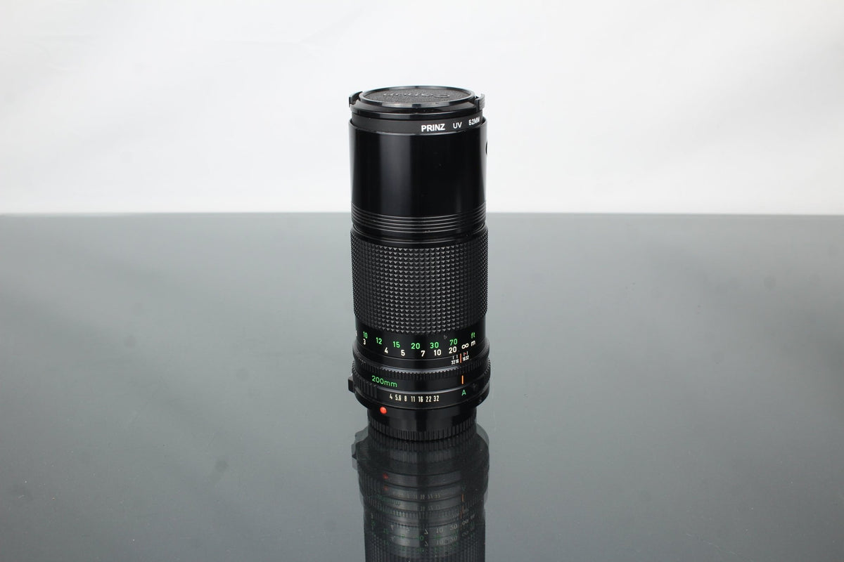 Canon FD 200mm 1:4 Lens (FD Mount) - Dutch|Thrift