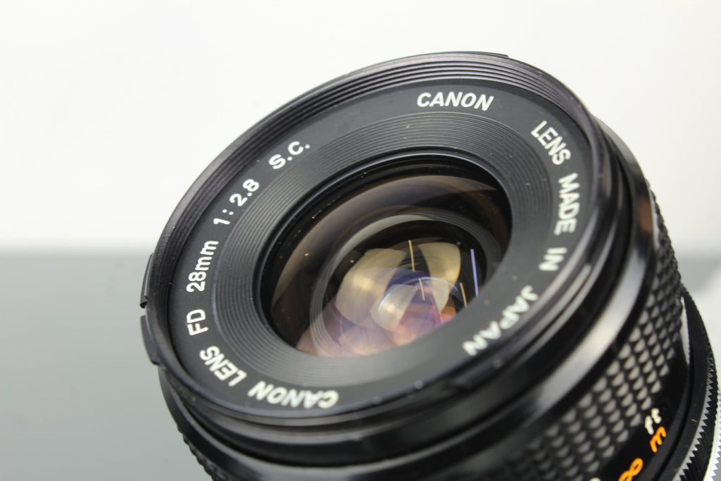 Canon FD 28mm 1:2.8 FD Mount - Dutch|Thrift