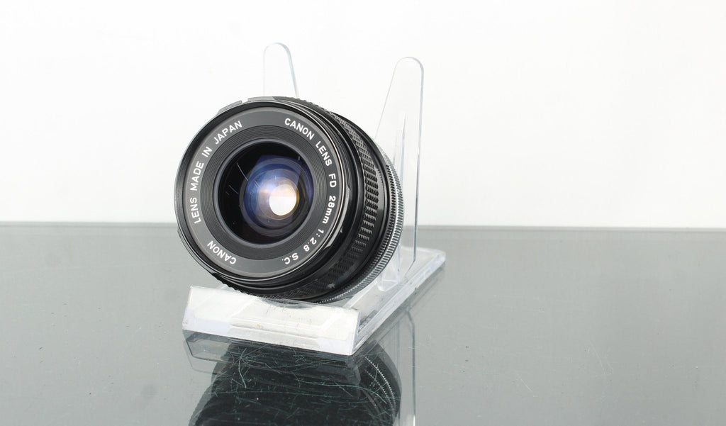 Canon FD 28mm 1:2.8 S.C. (FD Mount) - Dutch|Thrift