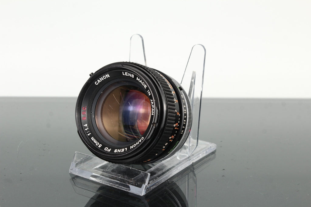 Canon FD 50mm 1:1.4 S.S.C. - Dutch|Thrift