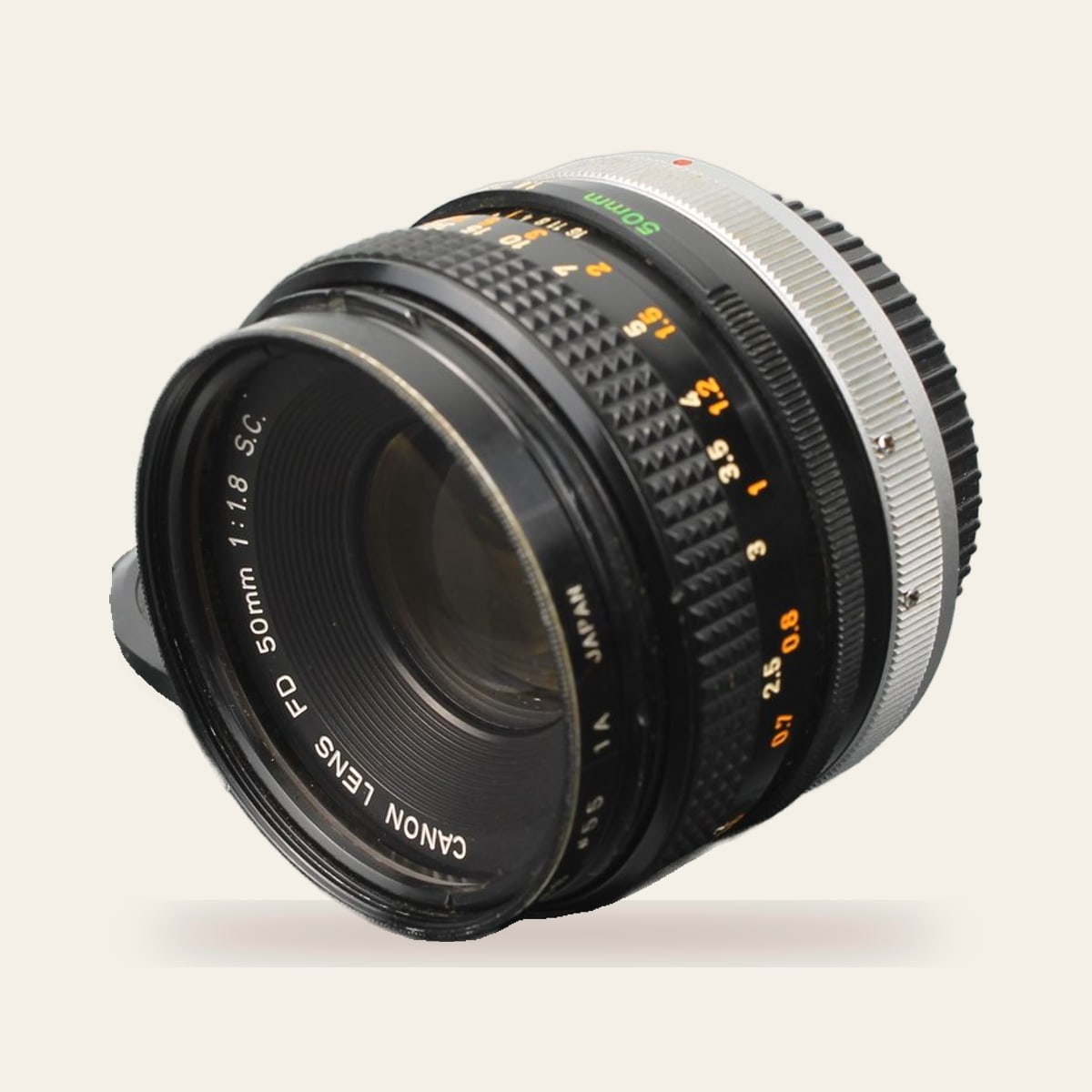 Canon FD 50mm 1:1.8 S.C.