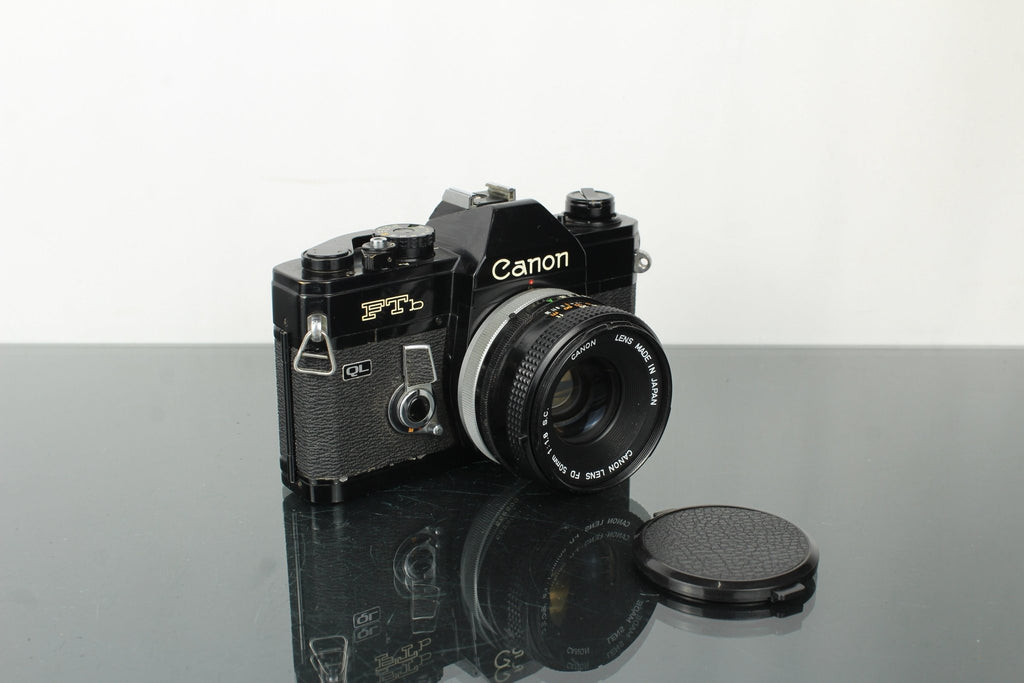 Canon FTb QL + 50mm 1.8 FD Canon lens - Dutch|Thrift