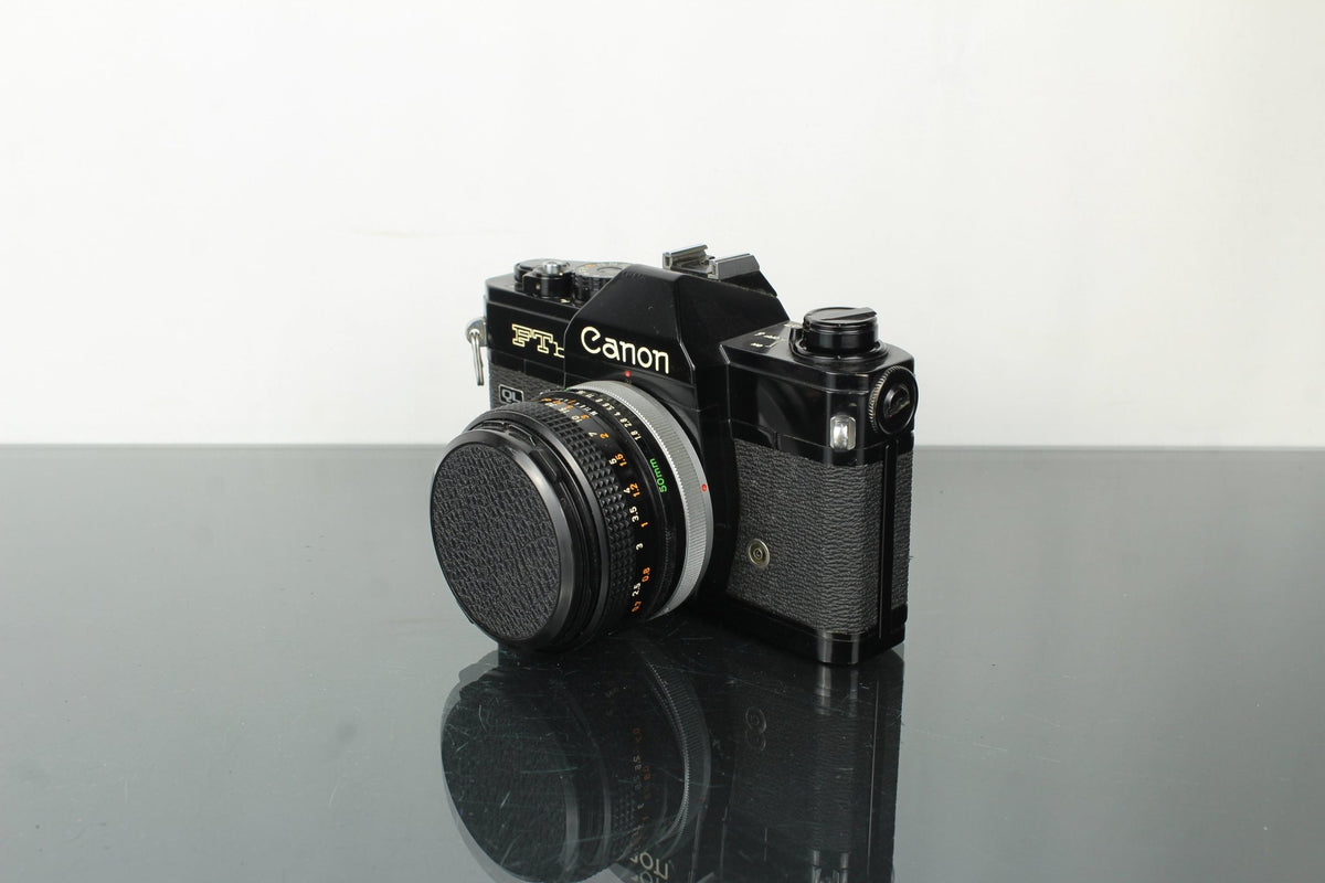 Canon FTb QL + 50mm 1.8 FD Canon lens - Dutch|Thrift