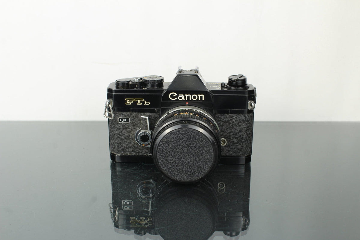 Canon FTb QL + 50mm 1.8 FD Canon lens - Dutch|Thrift