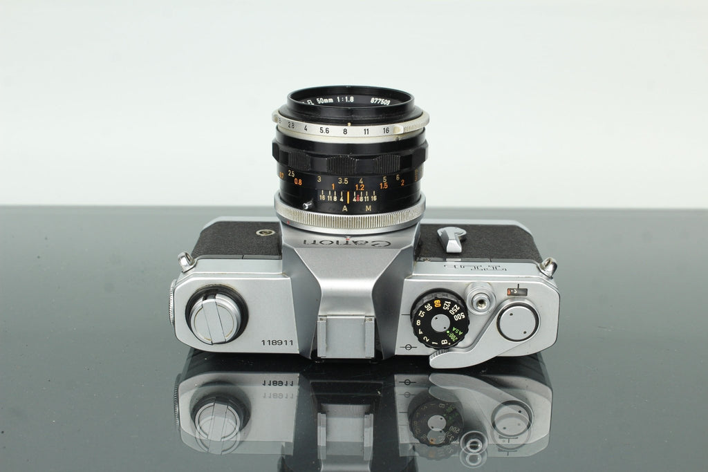 Canon TLb + FL 50mm f/1.8 - Dutch|Thrift