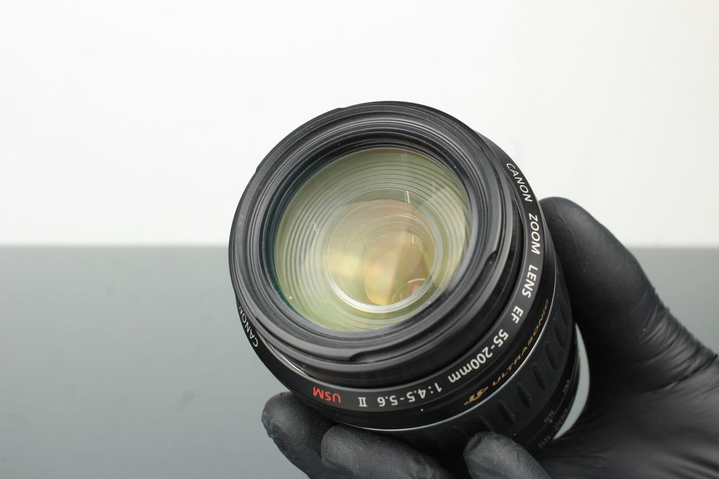 Canon Zoom Lens EF 55 - 200mm 1:4.5 - 5.6 II USM EF Mount - Dutch|Thrift