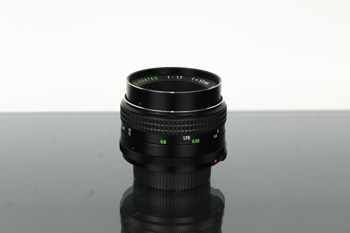 Chinon Auto Multi Coated 55mm f/1.7 - Dutch|Thrift