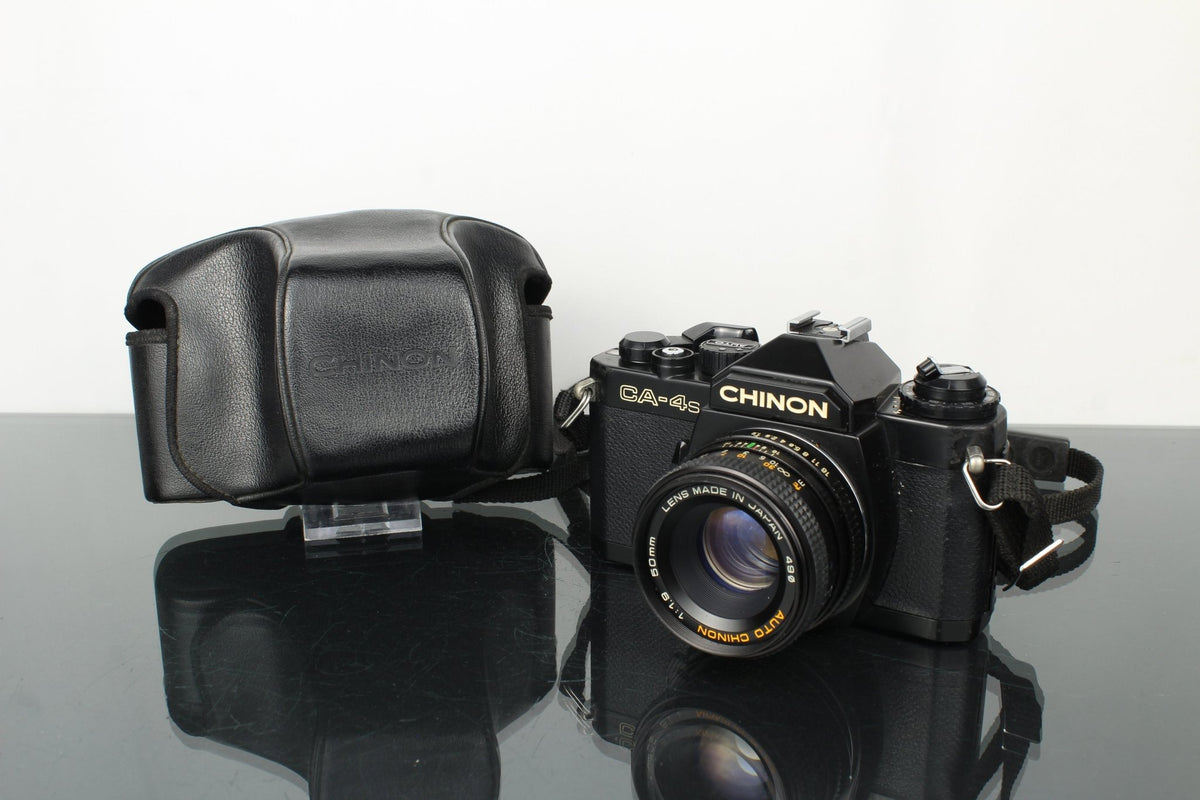 Chinon CA - 4S + 50mm 1.9 Chinon lens - Dutch|Thrift