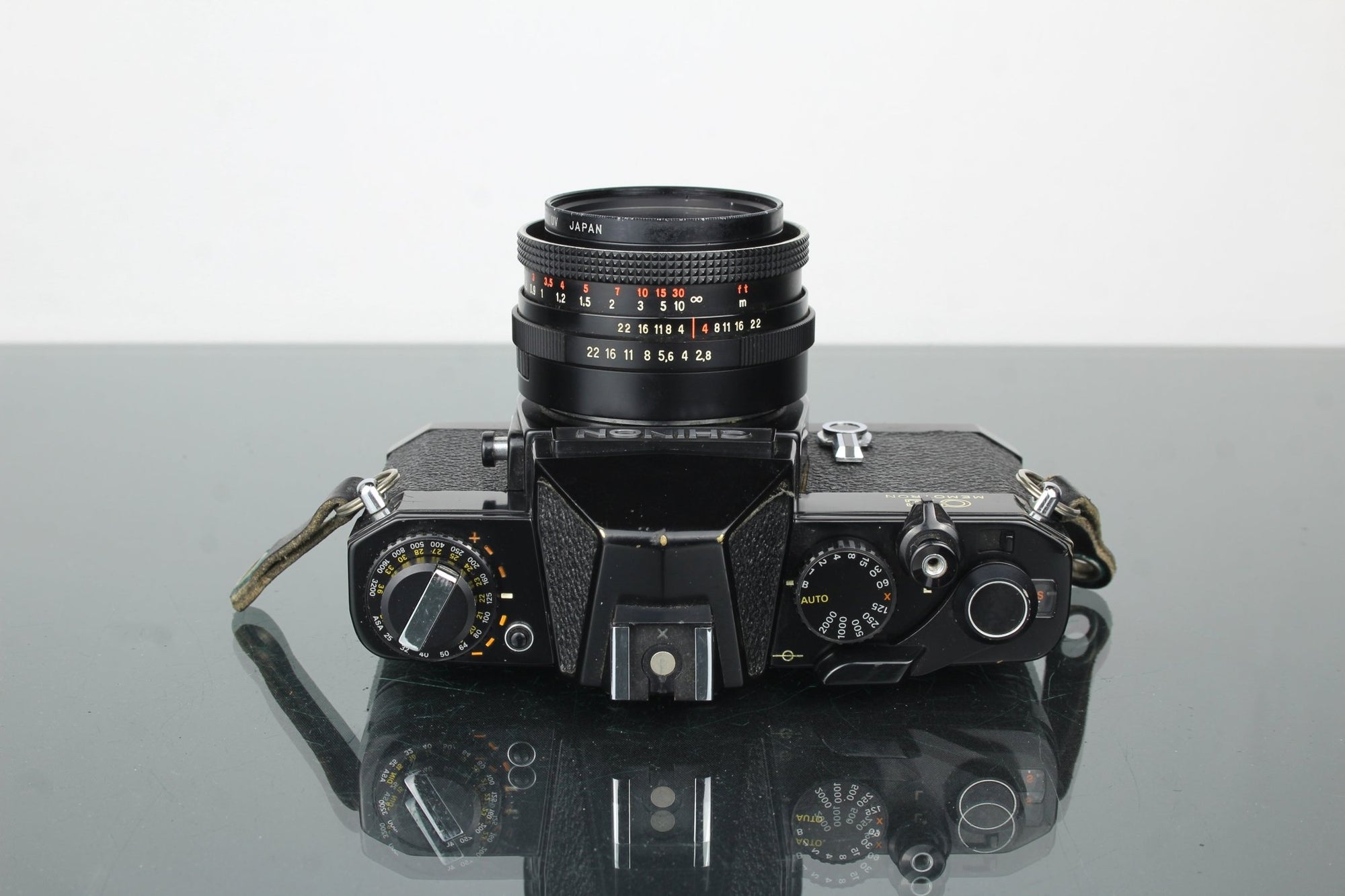 Chinon CE Memotron + Aus Jena DDR 2.8/50 lens - Dutch|Thrift