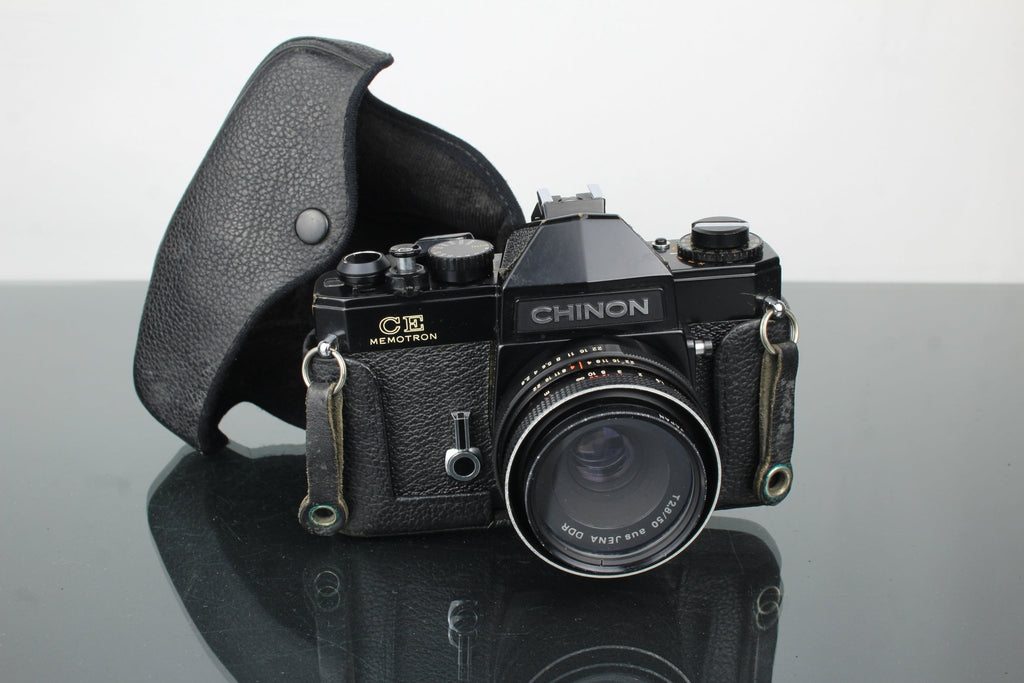 Chinon CE Memotron + Aus Jena DDR 2.8/50 lens - Dutch|Thrift