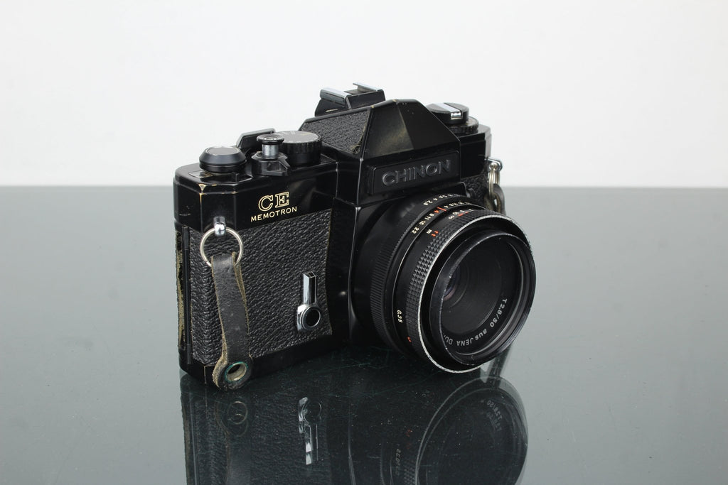 Chinon CE Memotron + Aus Jena DDR 2.8/50 lens - Dutch|Thrift