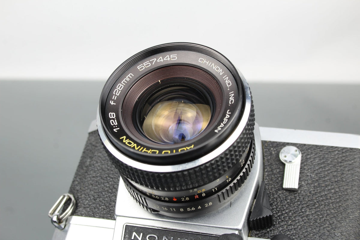 Chinon CS Auto Chinon 28mm Lens – Dutch|Thrift