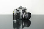 Chinon CX II + Accura 28mm 1:3.5 lens - Dutch|Thrift