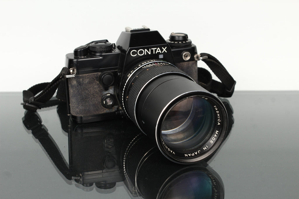 Contax 139 Quartz + Yashica ML 135mm f/2.8 - Dutch|Thrift