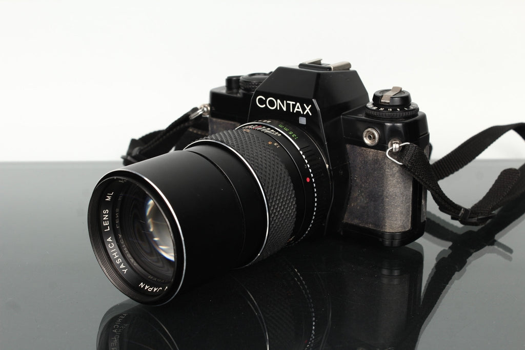 Contax 139 Quartz + Yashica ML 135mm f/2.8 - Dutch|Thrift