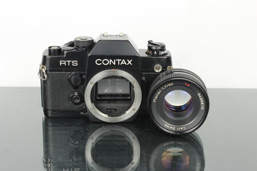 Contax RTS + Carl Zeiss Planar 50mm f/1.7 C/Y lens - Dutch|Thrift