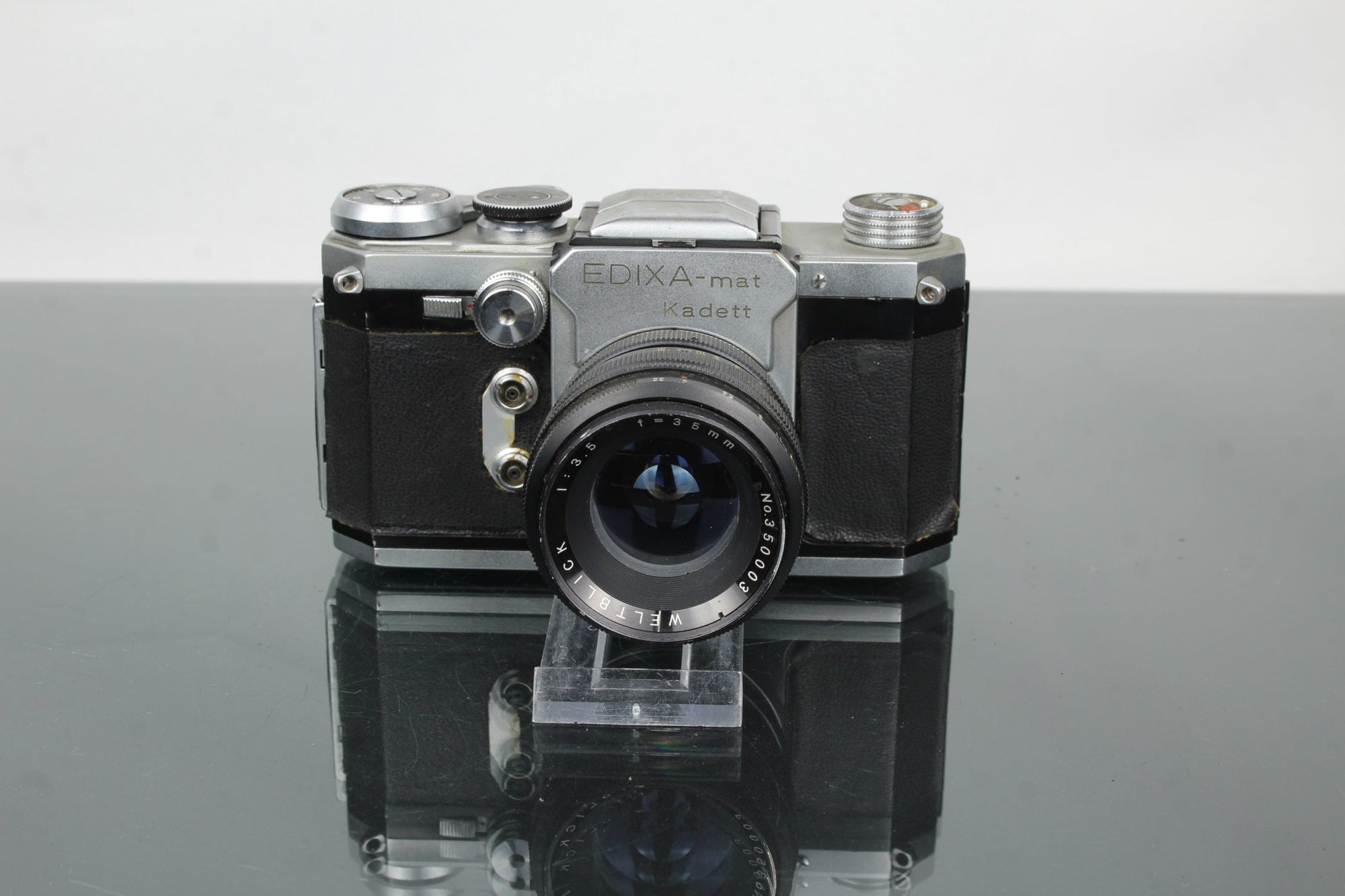 Edixa - mat Kadett + Weltblick 35mm f/3.5 lens - Dutch|Thrift