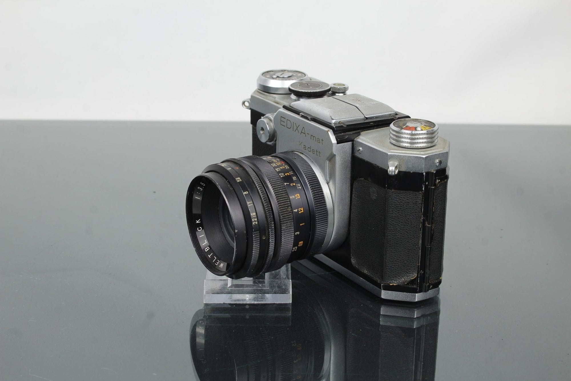 Edixa - mat Kadett + Weltblick 35mm f/3.5 lens - Dutch|Thrift