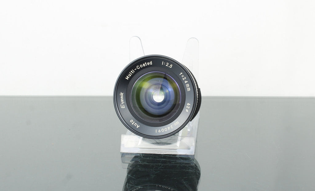 Eyemik Auto Multi - Coated 1:2.5 F=24mm M42 Mount - Dutch|Thrift