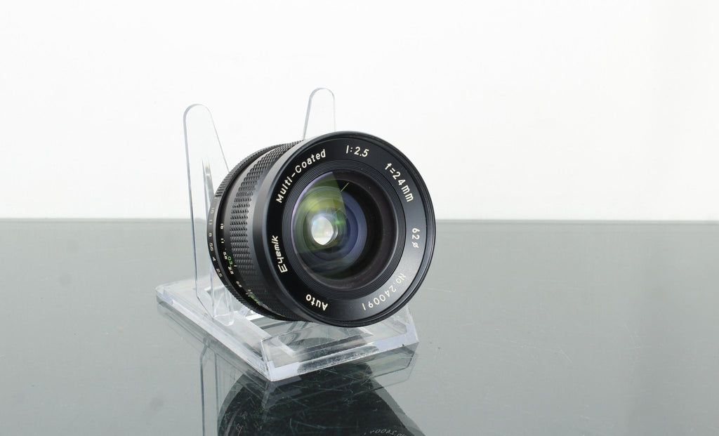 Eyemik Auto Multi - Coated 1:2.5 F=24mm M42 Mount - Dutch|Thrift