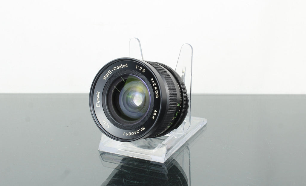 Eyemik Auto Multi - Coated 1:2.5 F=24mm M42 Mount - Dutch|Thrift