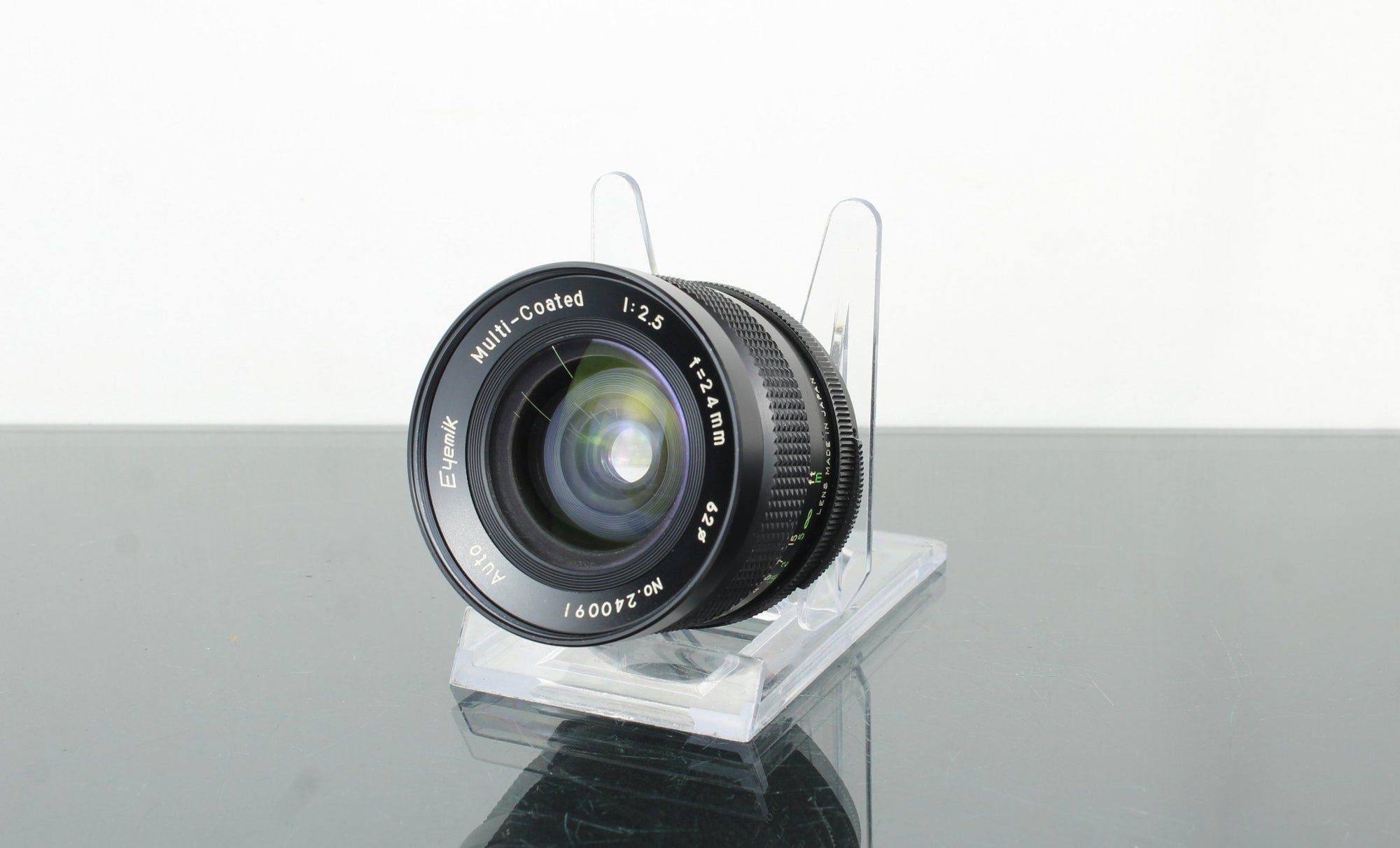 Eyemik Auto Multi - Coated 1:2.5 F=24mm M42 Mount - Dutch|Thrift