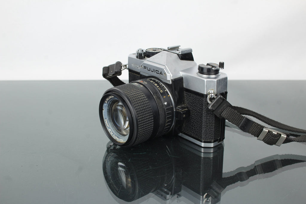 Fujica STX - 1 + 55mm 1.6 X - Fujinon lens (Fujica X mount) - Dutch|Thrift