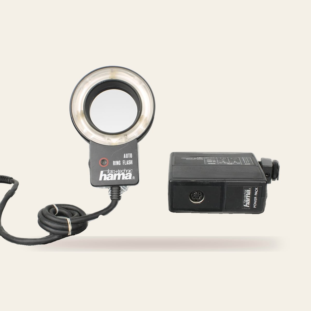 Hama Ring Flash + Hama Power Pack