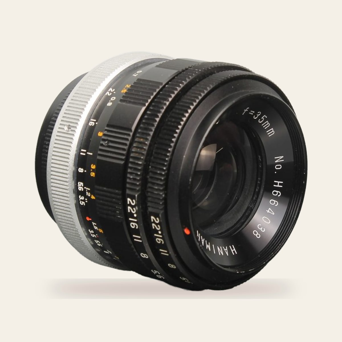 Hanimar 1:3.5 F=35mm