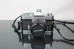 Konica AutoreFlex T + Panagor PMC 28mm f/2.8 lens - Dutch|Thrift