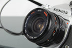 Konica AutoreFlex T + Panagor PMC 28mm f/2.8 lens - Dutch|Thrift