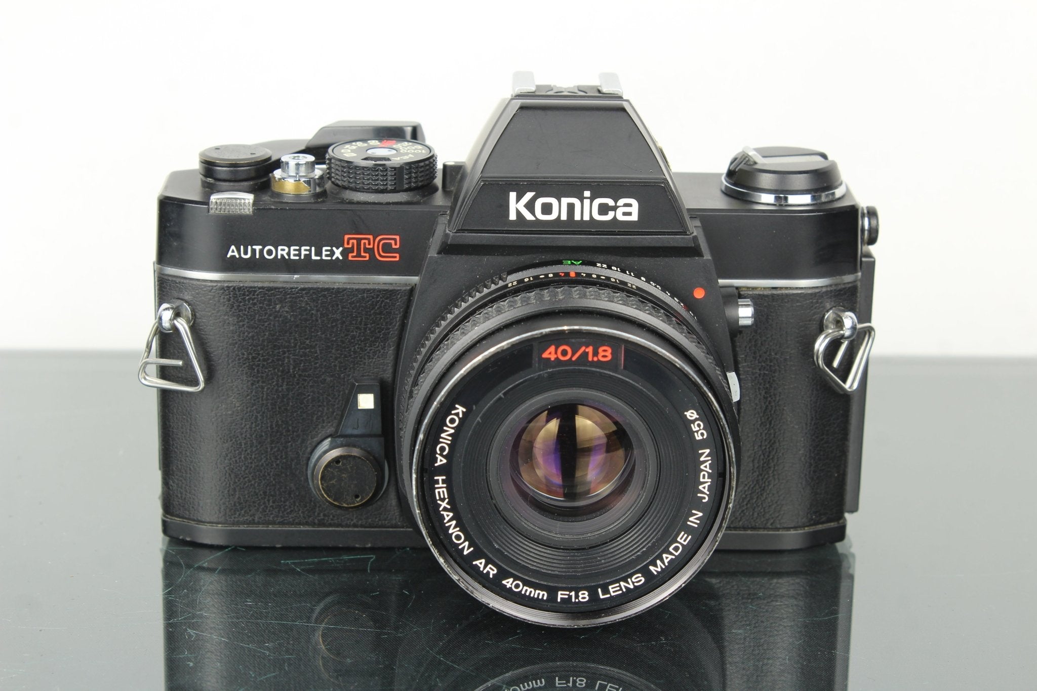 Konica AutoReflex TC + 40mm 1.8 Konica Hexanon lens – Dutch|Thrift
