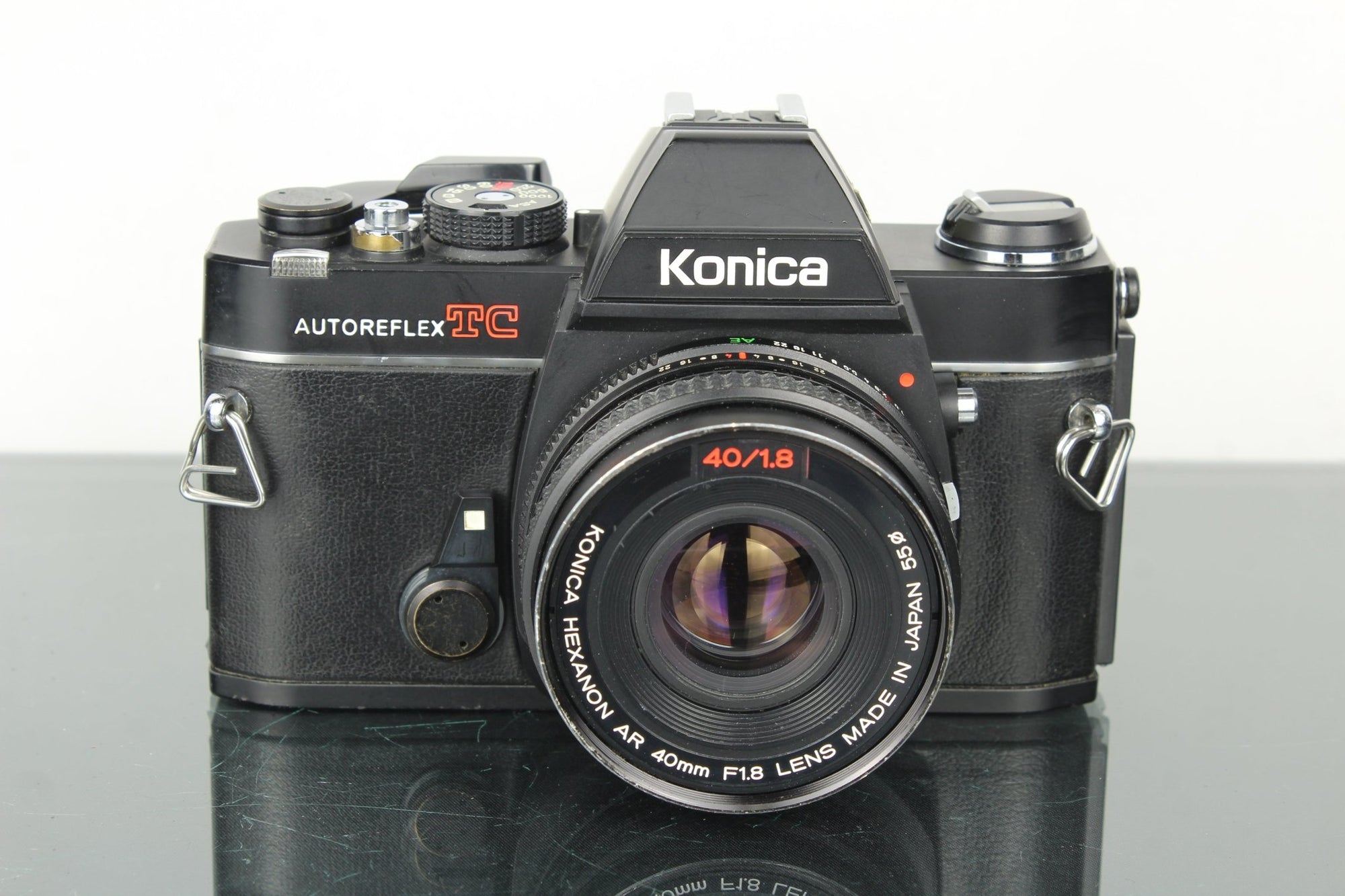 Konica AutoReflex TC + 40mm 1.8 Konica Hexanon lens - Dutch|Thrift