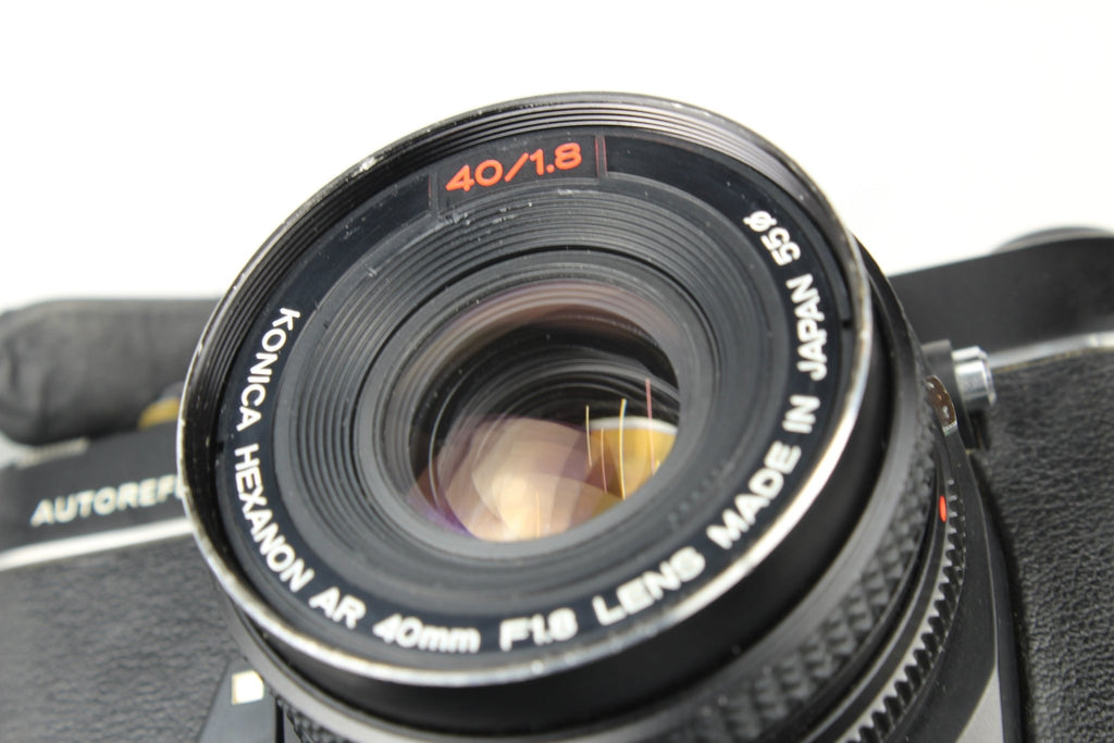 Konica AutoReflex TC + 40mm 1.8 Konica Hexanon lens - Dutch|Thrift