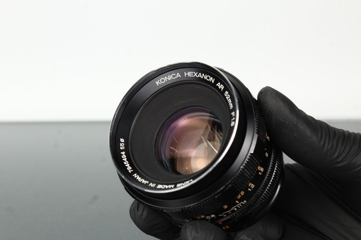 Konica Hexanon AR 52mm F1.8 - Dutch|Thrift