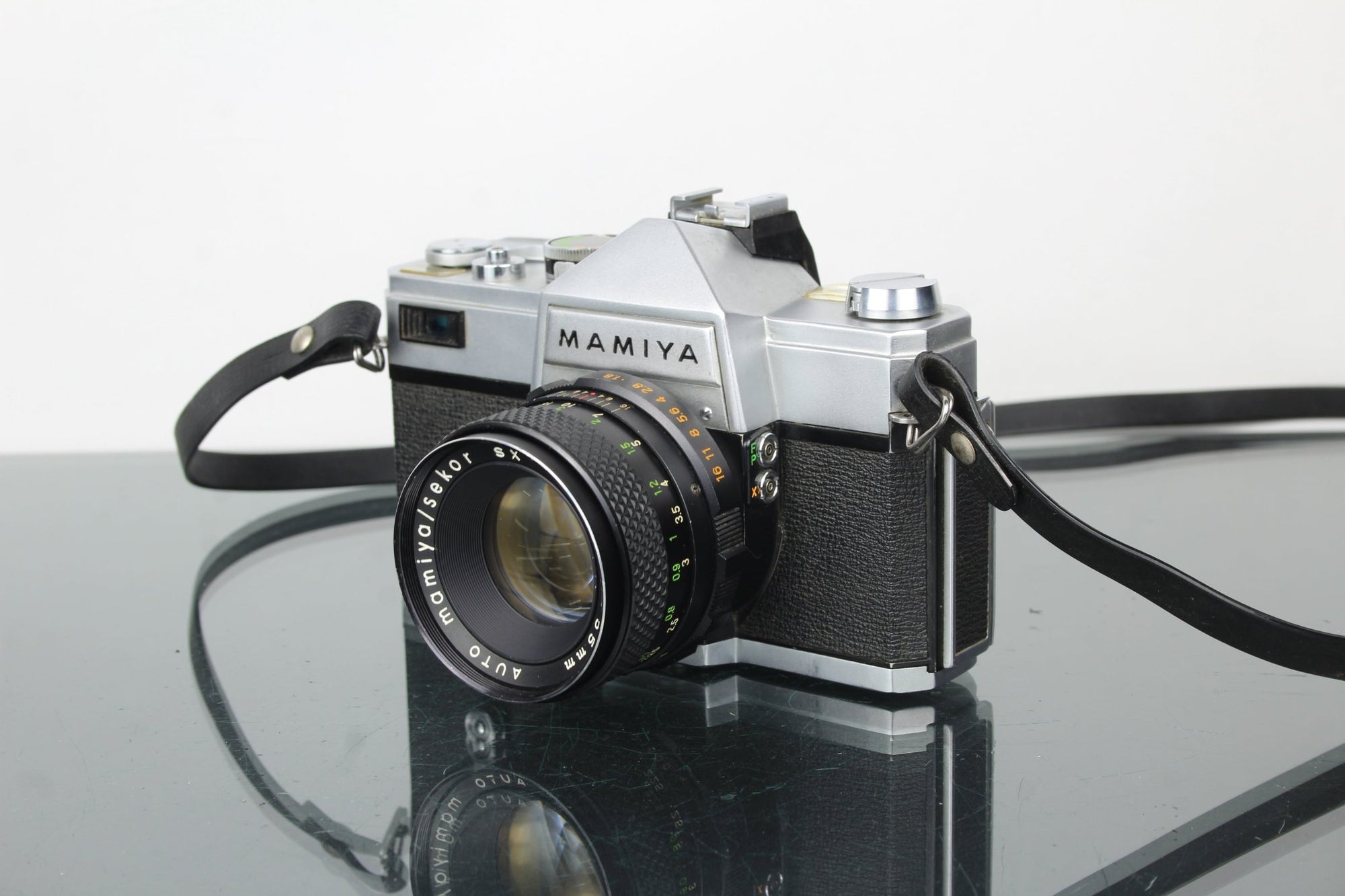 Mamiya CWP + Mamiya/Sekor SX 1:1.8 55mm lens - Dutch|Thrift