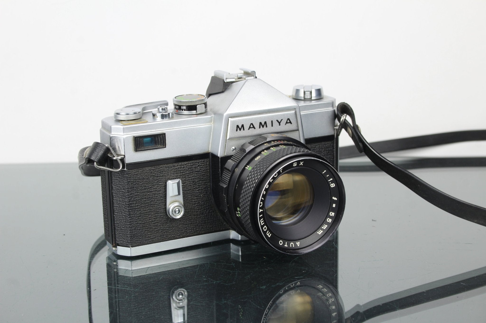 Mamiya CWP + Mamiya/Sekor SX 1:1.8 55mm lens – Dutch|Thrift