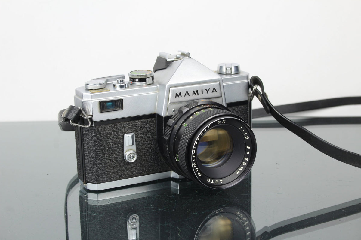 Mamiya CWP + Mamiya/Sekor SX 1:1.8 55mm lens - Dutch|Thrift