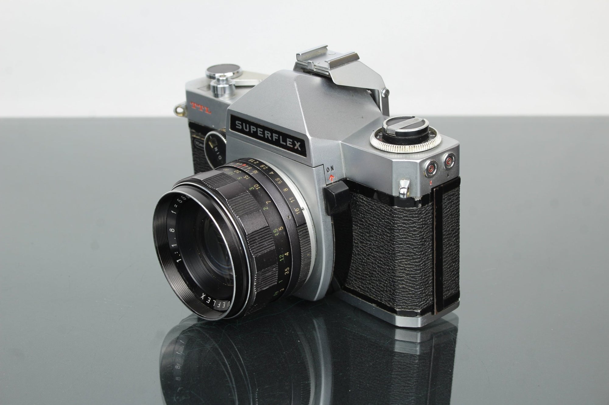 Mamiya Sekor Superflex + Revueflex 55mm 1.8 lens - Dutch|Thrift