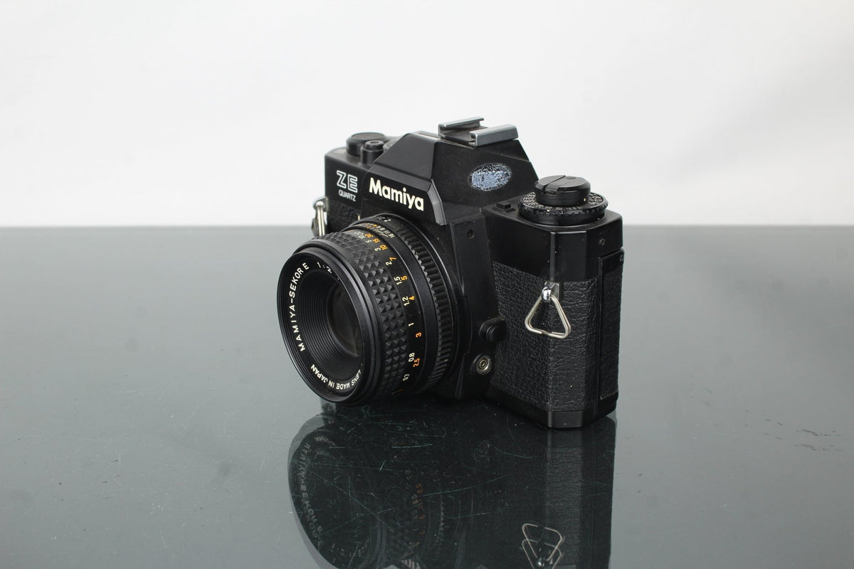 Mamiya ZE Quartz + 50mm 1:2 Mamiya E lens - Dutch|Thrift