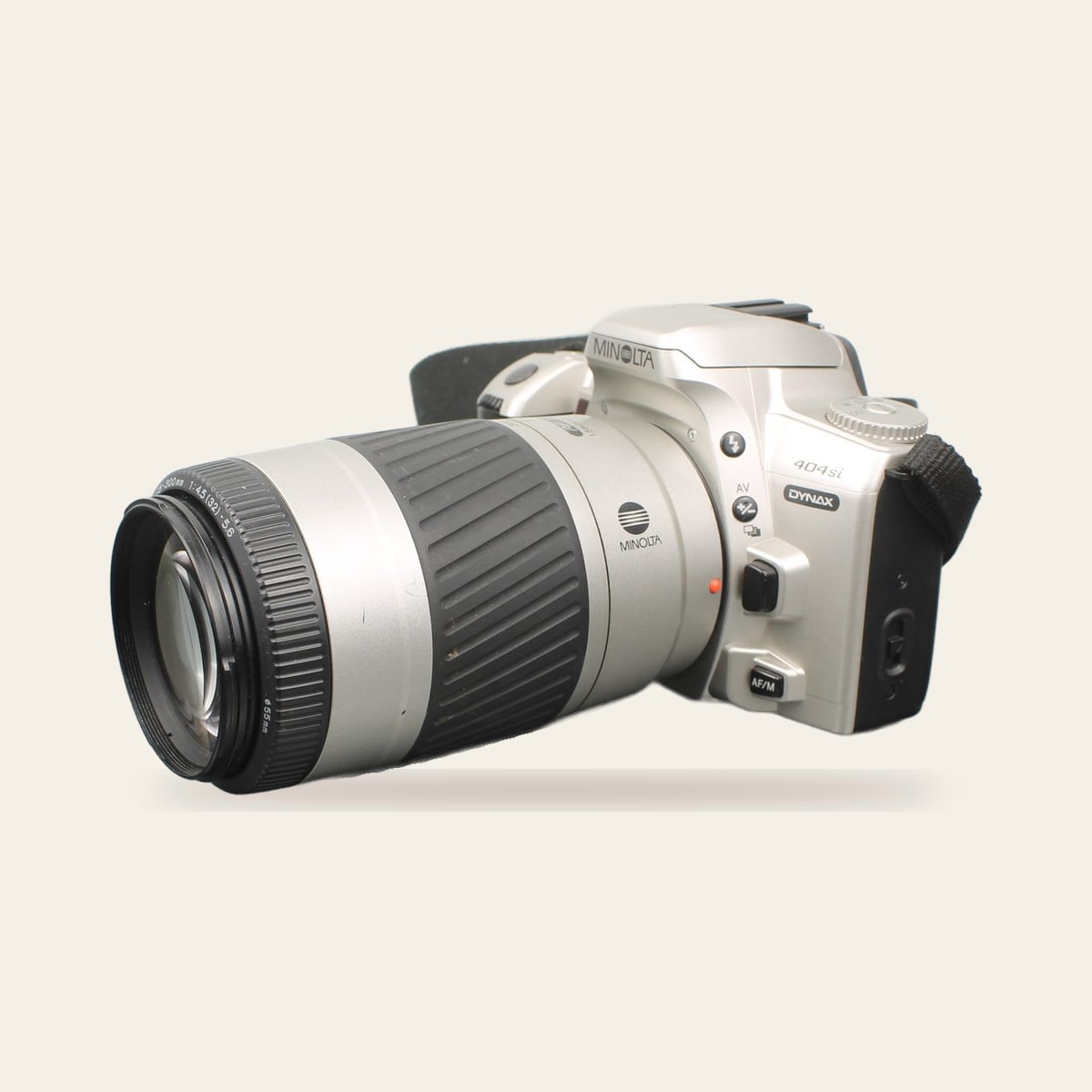 Minolta 404si Dynax + Minolta AF Zoom 75-300mm 1:4.5 -5.6