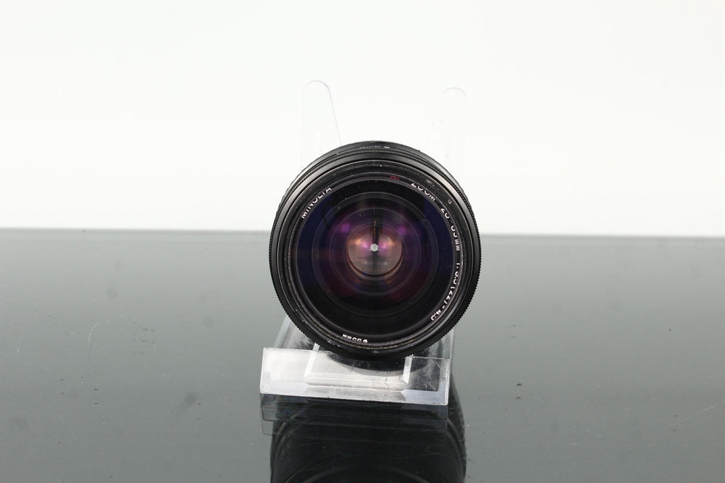 Minolta AF 28 - 85mm 1:3.5 - 4.5 + Minolta AC 1B Skylight - Dutch|Thrift