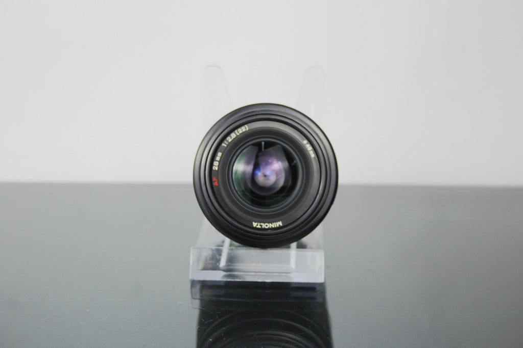 Minolta AF 28mm 1:2.8 A Mount lens - Dutch|Thrift