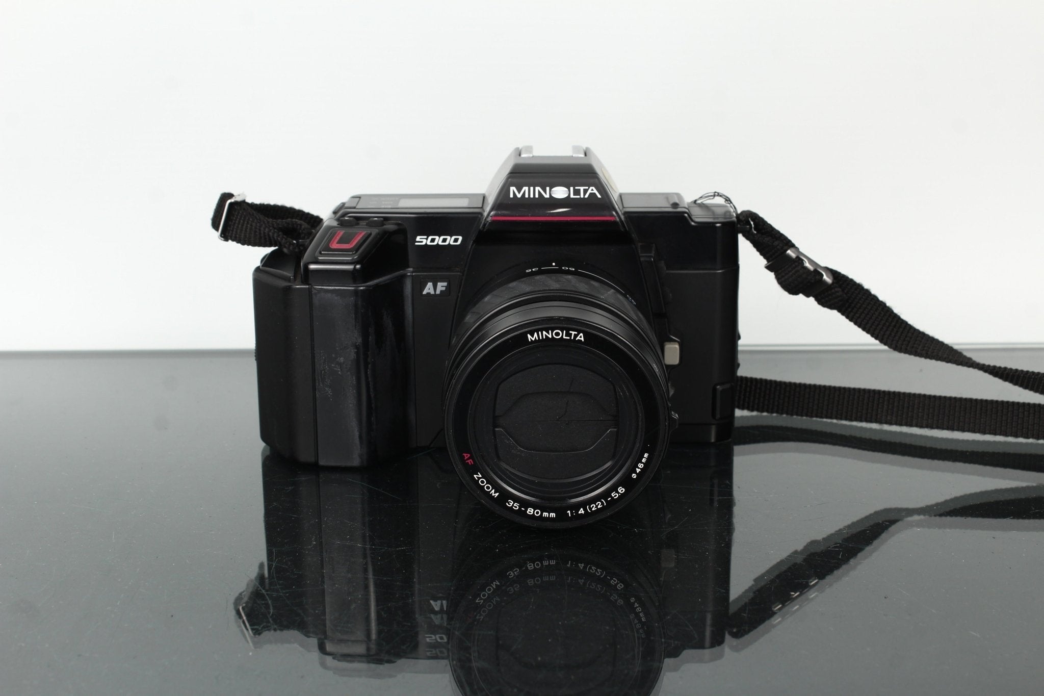 Minolta 5000 AF 35mm Film SLR Camera with 35-80mm Lens – Dutch|Thrift