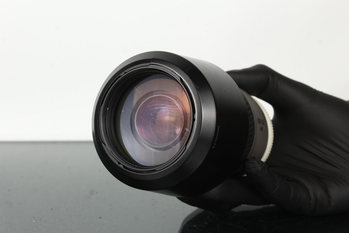 Minolta AF 75 - 300mm 1:4.5 - 5.6 D - Dutch|Thrift
