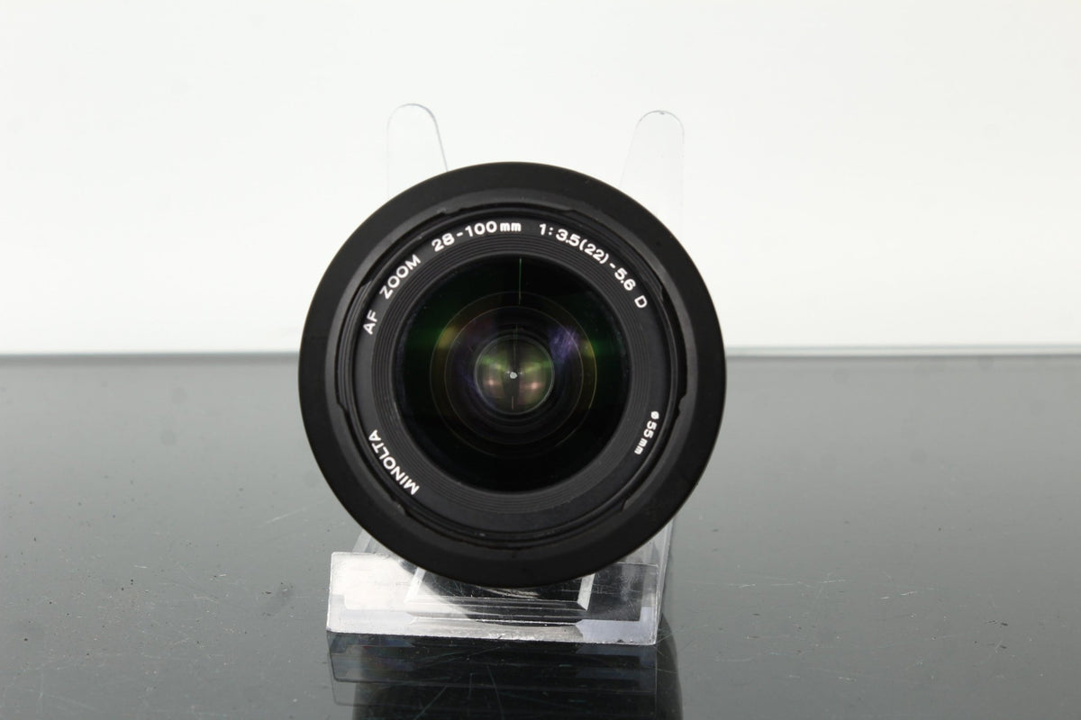 Minolta AF Zoom 28 - 100mm 1:3.5(22) - 5.6 D 55mm - Dutch|Thrift