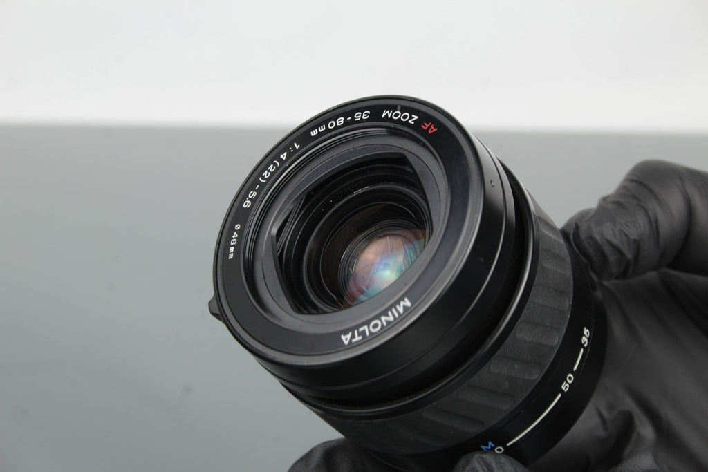 Minolta AF Zoom 35 - 80mm 1:4(22) - 5.6 (A - mount) - Dutch|Thrift