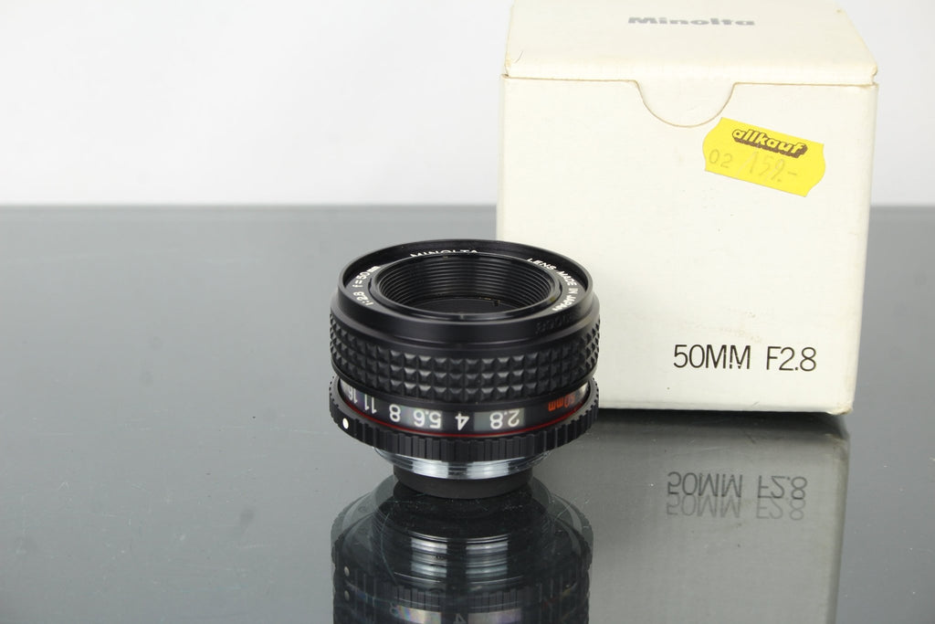 Minolta CE Rokkor 50mm f2.8 (Minolta SR mount) - Dutch|Thrift